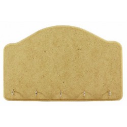 Wooden Key Hanger 6mm With 5 Hooks - Loose Wooden Key Hanger 6mm With 5 Hooks - Loose